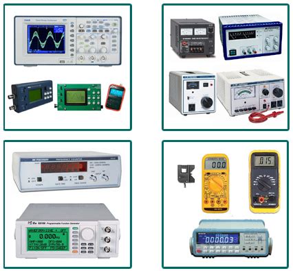 14 Types of Test Instruments Used to Test Electronic Equipment.